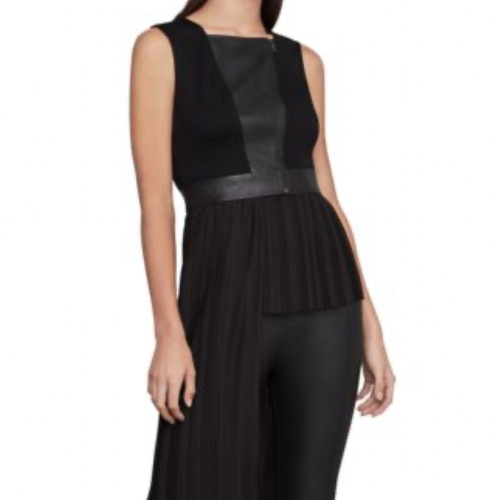 BCBGMaxAzria Black Asymmetrical Dress